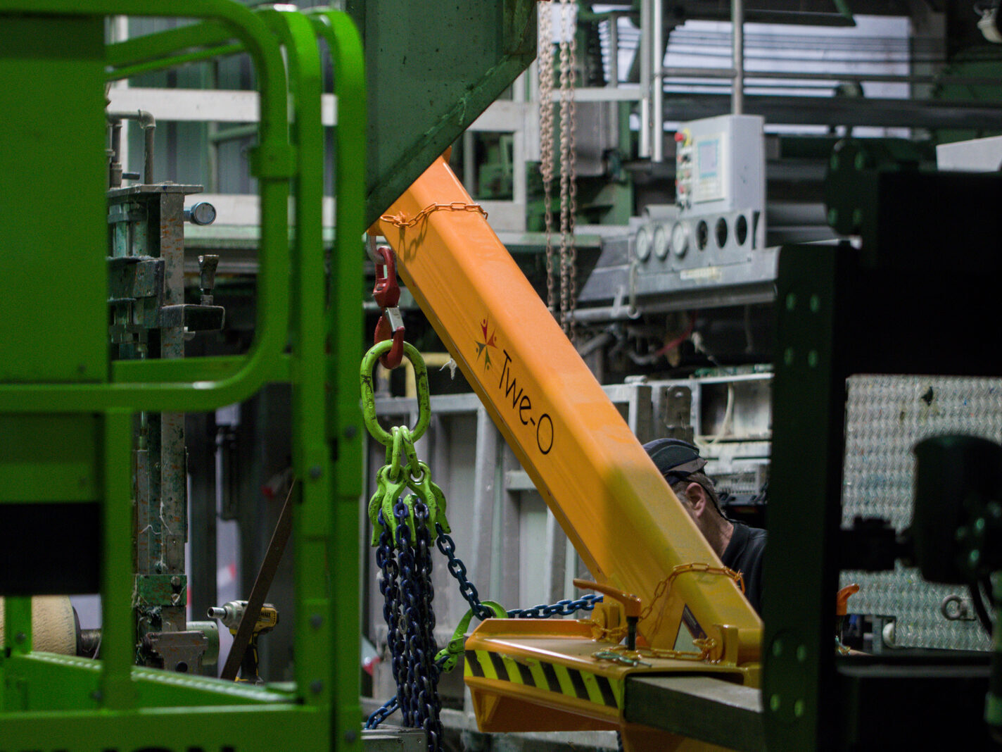 Demontage productielijnen