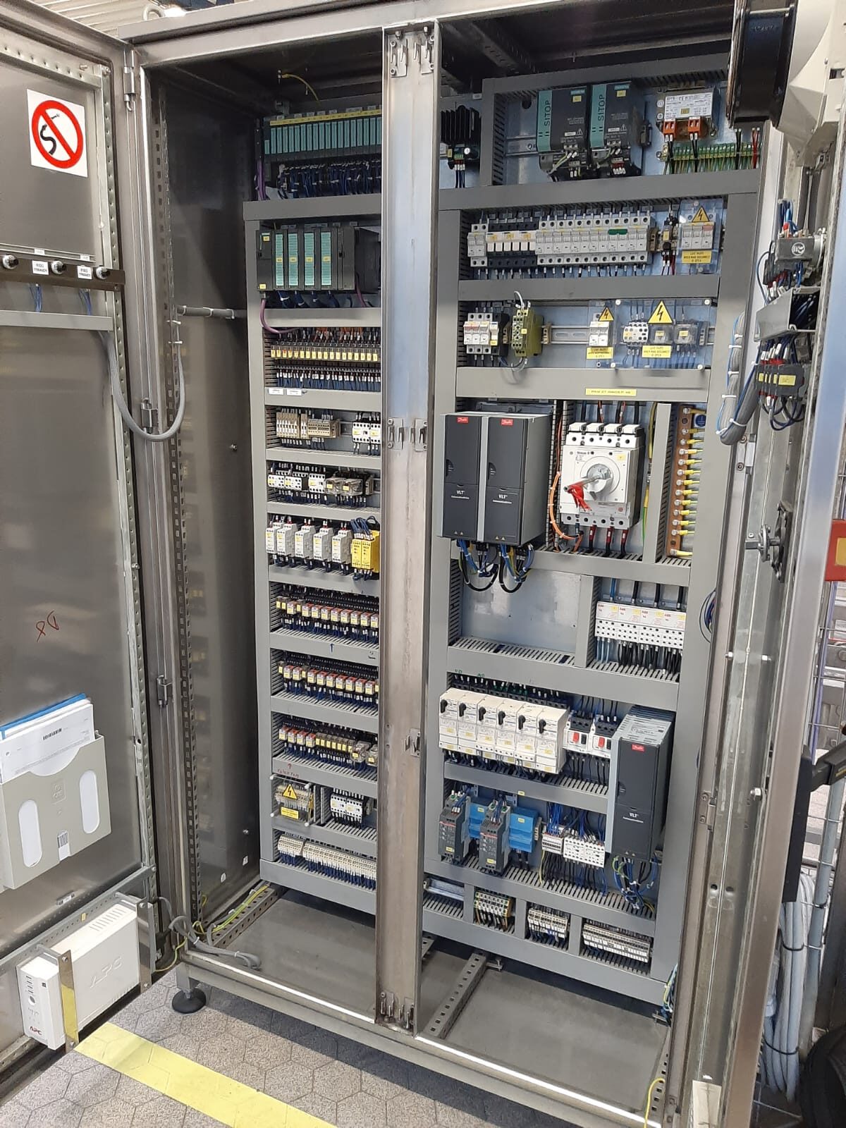 Nieuwe transportbandaansturing